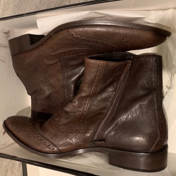 italian leather dress boots